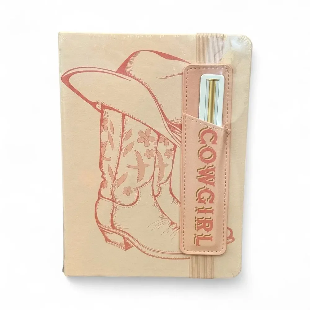 Cowgirl Journal NEW with pen holder